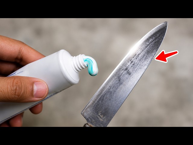 Most People Don't Know You Can Sharpen a Knife Like This!