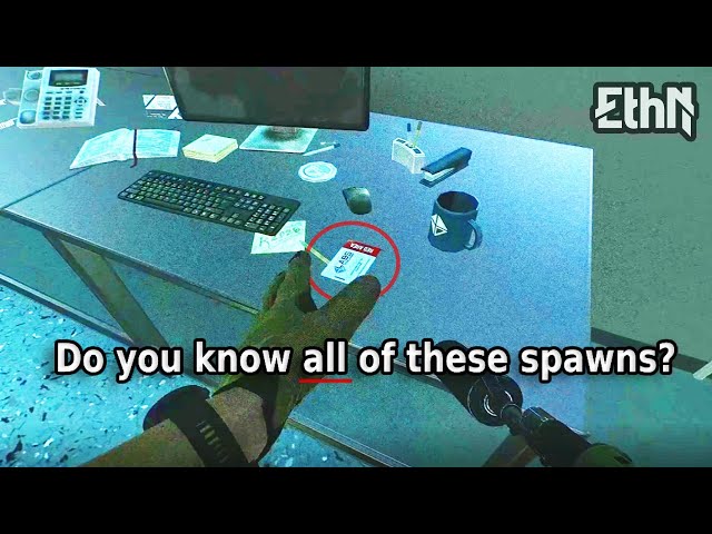 All 17 Labs Keycard Spawns (in Under 6 minutes!)