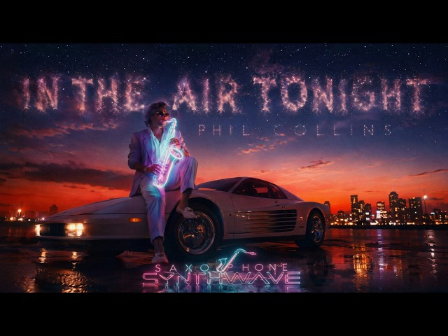 IN THE AIR TONIGHT | PHIL COLLINS (SAXOPHONE SYNTHWAVE x MIDNIGHT 80s N.R.V. COVER)