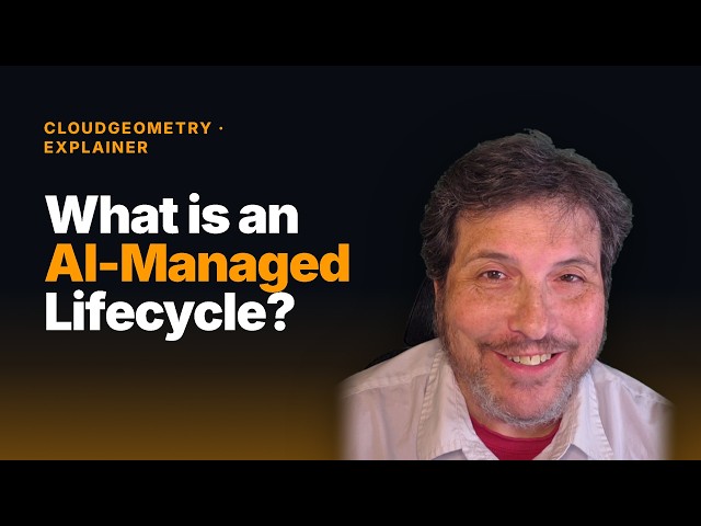 AI writes the code. So who's in charge? The AI-Managed Lifecycle