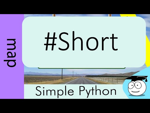map function | python simple tutorials | #Shorts