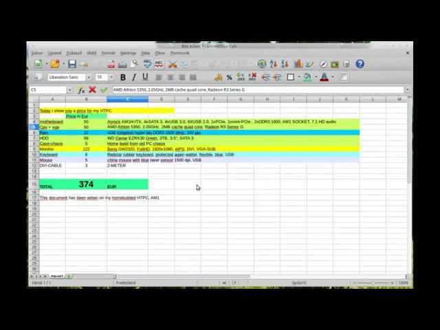 HTPC AMD 5350 AM1- QuadCore under 400 euro