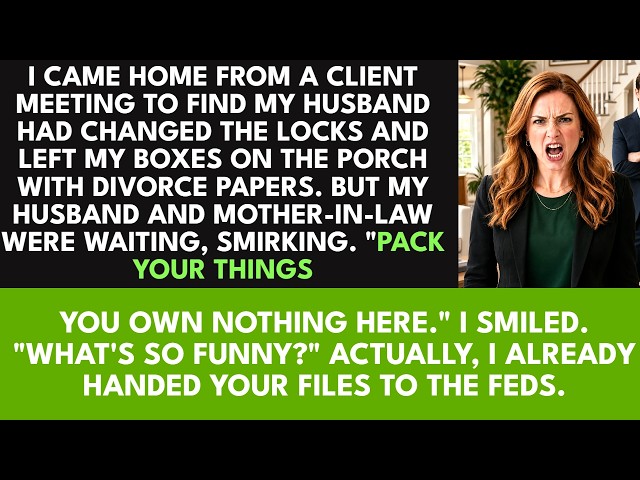 My Husband Locked Me Out and Called Me "Just a Data Nerd." But I Just Smiled...Wolf Revenge