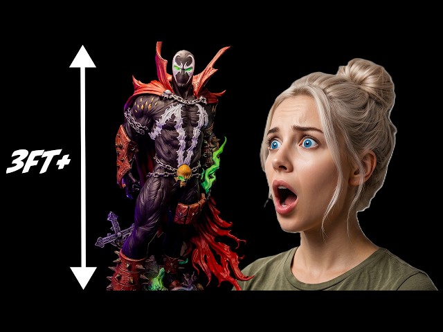 I Made a MASSIVE 3-Foot Tall 3D Printed Spawn Figure (Insane Detail)