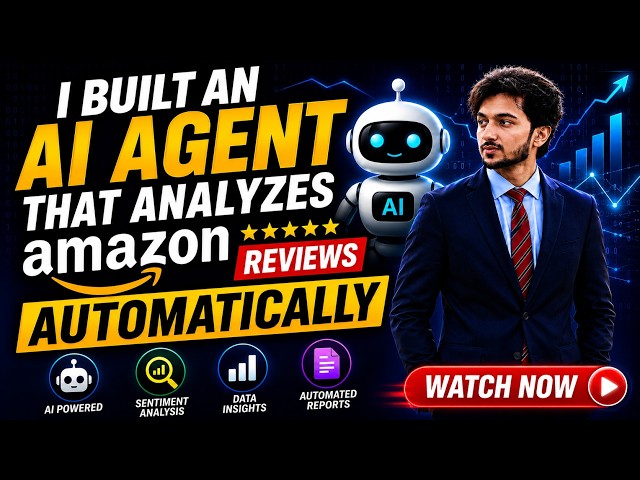 I Built an AI Agent That Analyzes Amazon Reviews Automatically