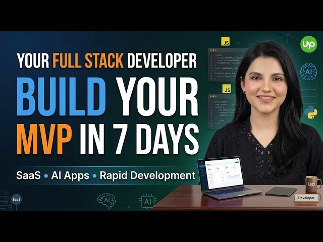 Full Stack Developer | MVP In 7 Days | AI Automation