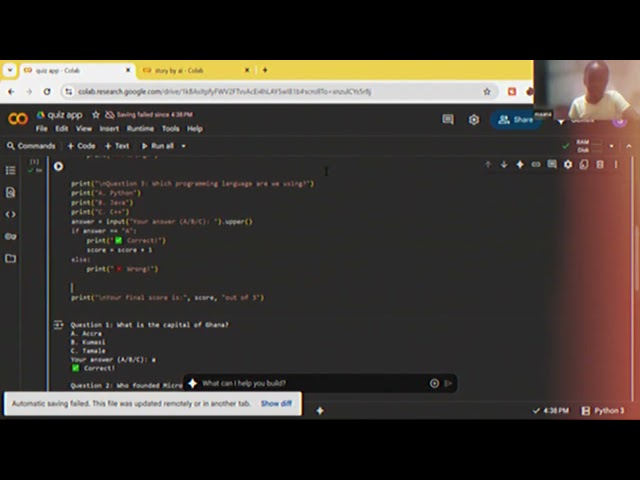 Computational Thinking with Python Proect Presentaion by Maana #coding