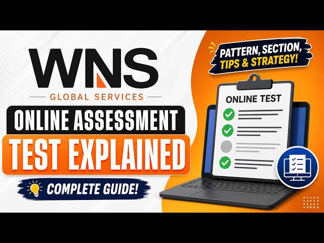 WNS Global Services Online Assessment Test Explained