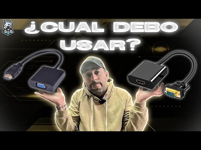 I EXPLAIN the difference 💪 HDMI TO VGA --- VGA TO HDMI - DON'T MAKE MISTAKES