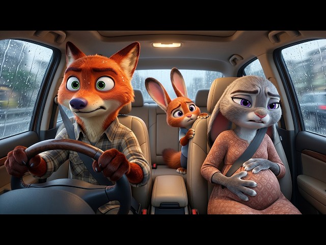 Zootopia 2🦊🐰: Nick and Judy's family On a Rainy Day🌧️ | Zootopia Song🤗