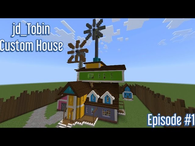 How to Build The jd_Tobin Custom Hello Neighbour House in Minecraft Episode #1