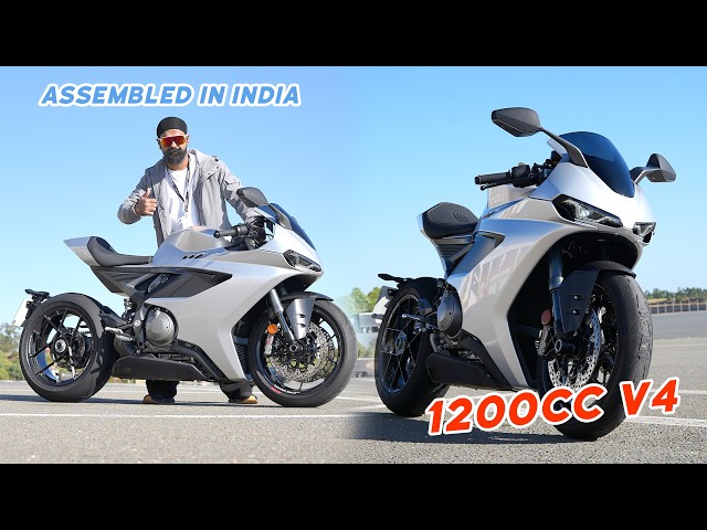 Finally, a 1200cc TVS SUPERBIKE? Norton MANX R Launched!