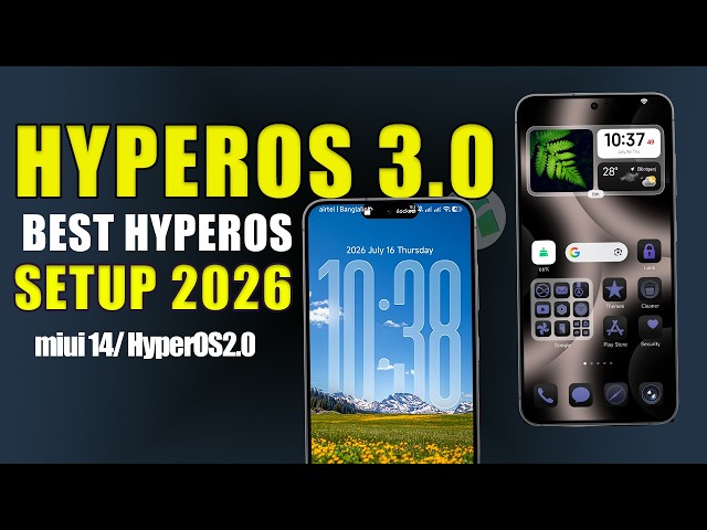 🔥Best Customized Themes for Xiaomi & Redmi (HyperOS)🤯