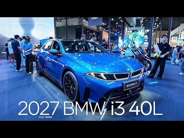 All New 2027 BMW i3 40L FirstLook Exterior And Interior - Chengdu Auto Show 2026 | 4K