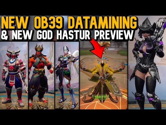 OB39 DATAMINING & NEW GOD HASTUR PREVIEW