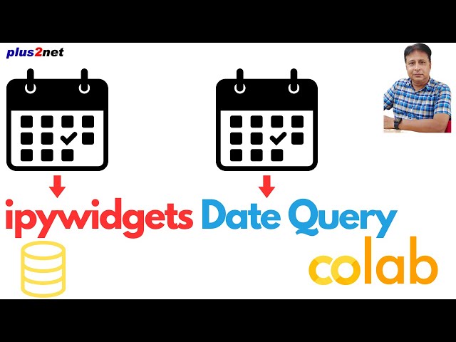 Using DatePicker in ipywidgets to Filter Data in Python (Google Colab Demo)