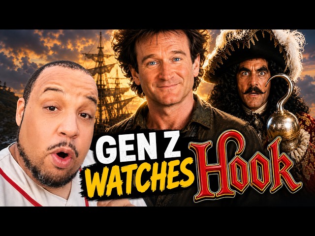 Gen Z Reacts to Hook for the First Time | 90s Nostalgia Skit