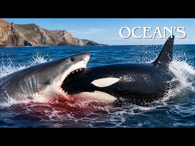 OCEAN'S MOST BRUTAL | Killer Whale Hunts A Giant Great White Shark | Animal Documentary