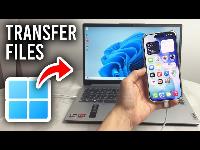 How To Transfer Files From PC To iPhone Using USB - Tutorial