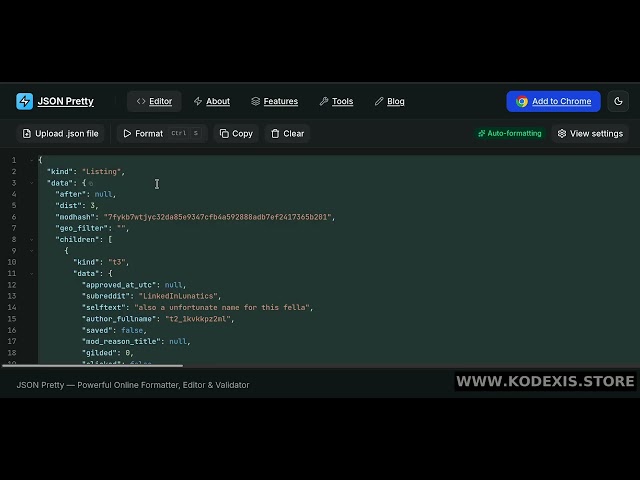 Reddit Scraper API | Search Reddit Users by Username API | Kodexis.store