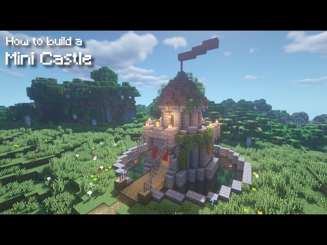Minecraft: How to Build a Mini Castle | Simple Minecraft Castle Tutorial