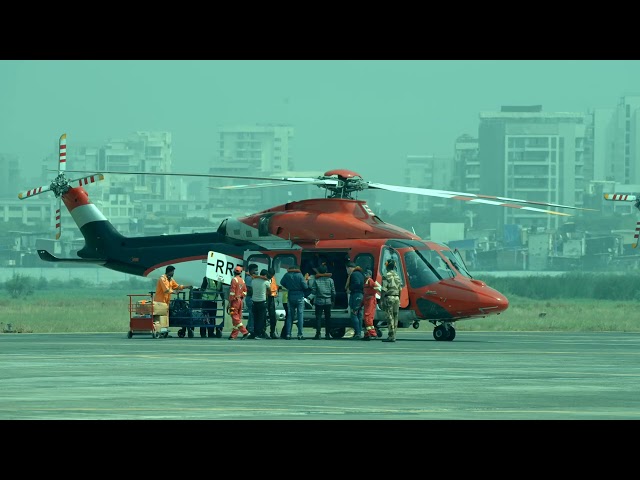 ONGC Helibase Operations at Mumbai Airport | A film by Sanket Communications
