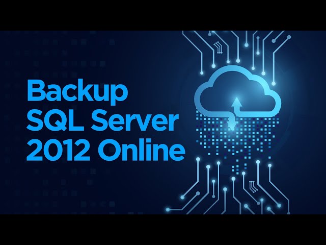 Backup SQL Server 2012 Online