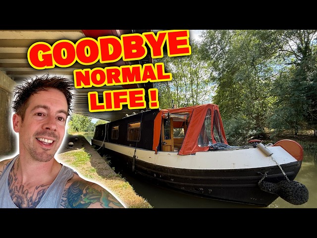 ¡Recogiendo mi narrowboat! | Lo dejé todo por una nueva vida nómada