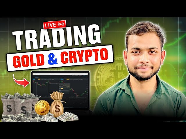 Live Crypto , Forex & Gold Trading Scalping 🔴 | 14 Jan 26 |  Liquidity sweep , Order block & Setups