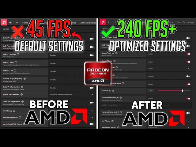 Best AMD Control Adrenalin Settings for Gaming & Performance in 2025 - 2025 Optimization Guide📈