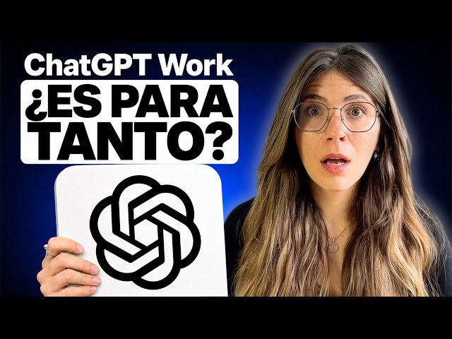 ChatGPT Work: The AI Agent That Works on Your PC… Is It Really That Good?