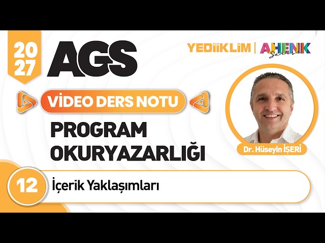 12 - Content Approaches - Hüseyin İŞERİ