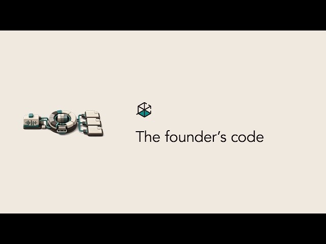 Reverse Engineering the Founder's Code