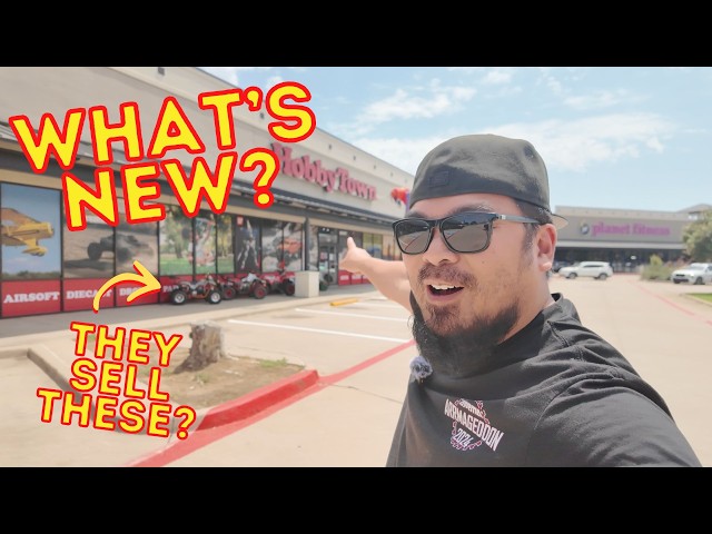 I HAVE NEVER SEEN THIS RC CAR BEFORE! | Hobbytown Lewisville Hobby Shop Tour