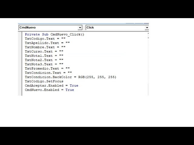 Visual basic 6.0 - Pseint