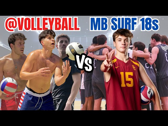 @Volleyball vs MB Surf 18s (#1 Club Team in Nation)