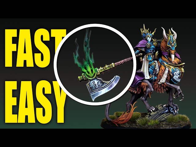 NMM Axe and Flame Tutorial | Warhammer Age of Sigmar