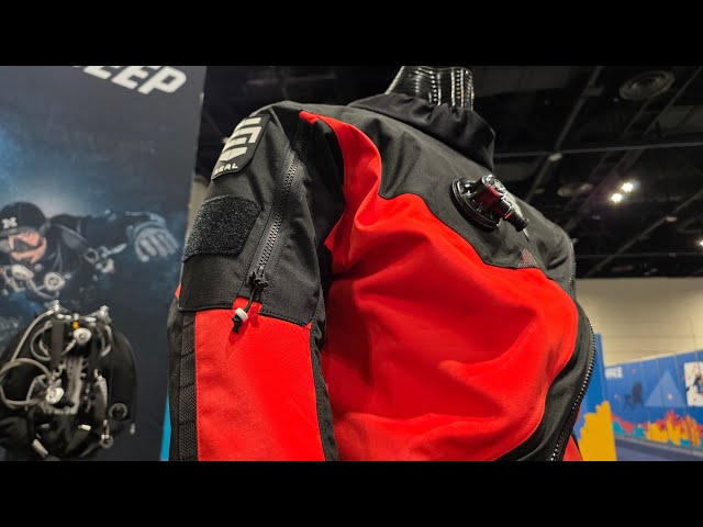 It breathes. New SEAL scuba drysuit made from Goretex. 