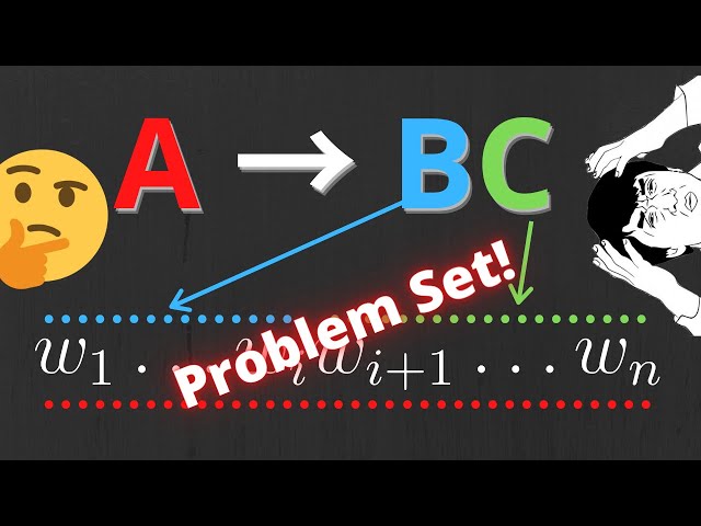 The CYK Algorithm (Problem Set #9)