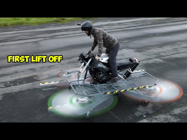 Yamaha R1 Into a Flying Motorcycle | Full Build Process