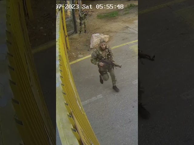 How Hamas fighters broke into a kibbutz (Oct 7 2023)