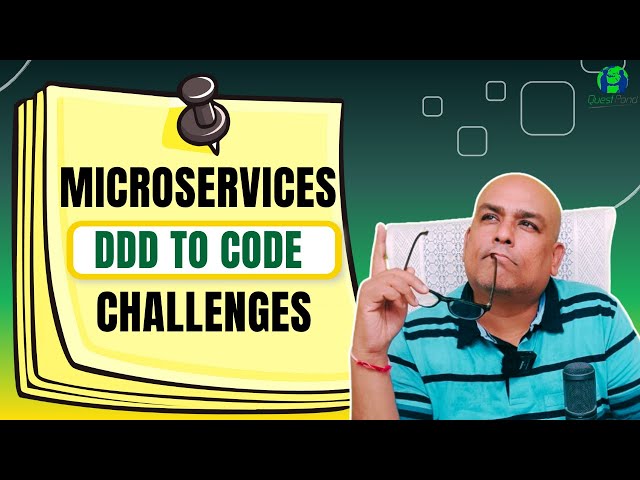 Mapping DDD concept to Code :- Microservices Training notes.