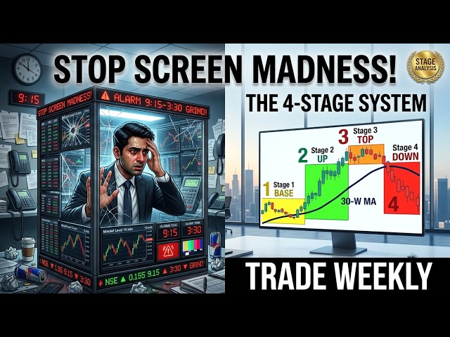 Stop Watching Stocks All Day! Stan Weinstein Stage Analysis + FREE Indicator & Python Scanner