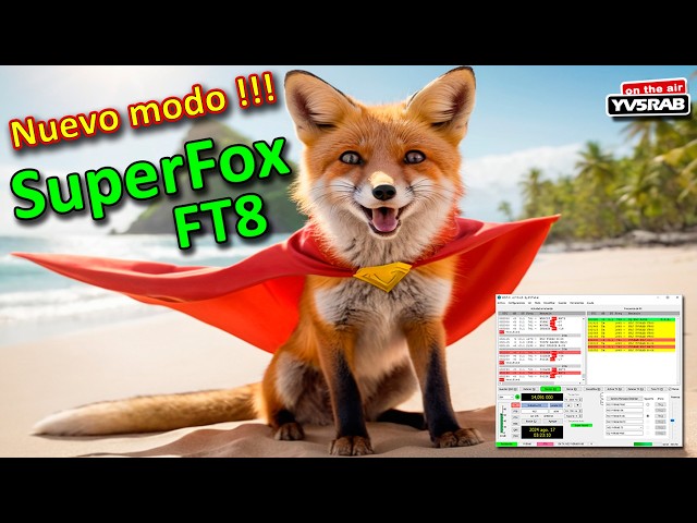 Tutorial: Nuevo modo FT8 SuperFox para cazar DXpeditions con el WSJT-X, ejemplo: N5J Jarvis Island