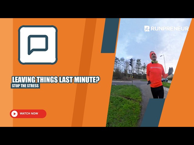 Leaving Things Last Minute: ADHD, Stress and Day 2091