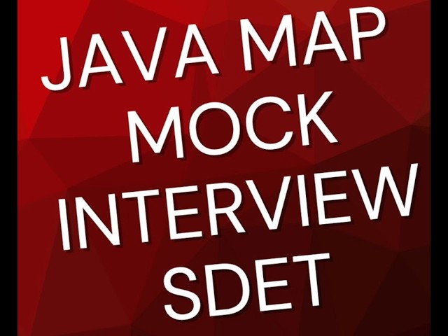 CRACK the SDET Interview: Java Mock Interview (3-5 YOE) | Automation Framework + Live Coding