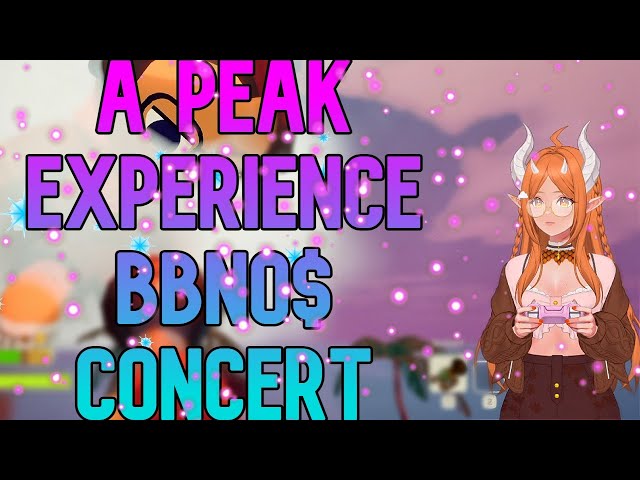 A BBNO$ concert in PEAK!?