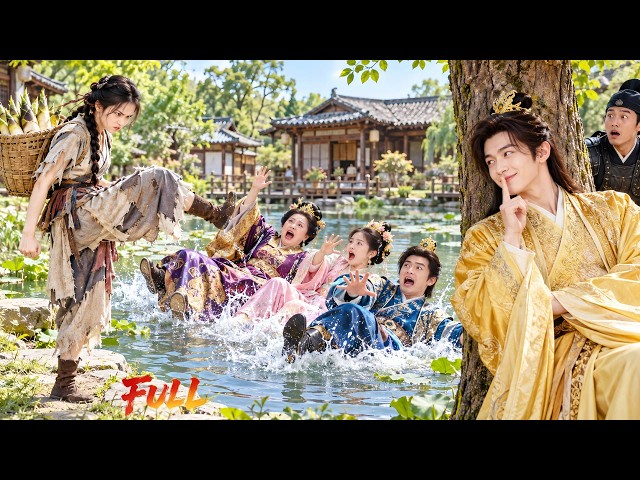 Reborn! Poor Girl Kicks Evil Relative Into A Pond, BUT The Crown Prince Witnesses It! Love Begins!