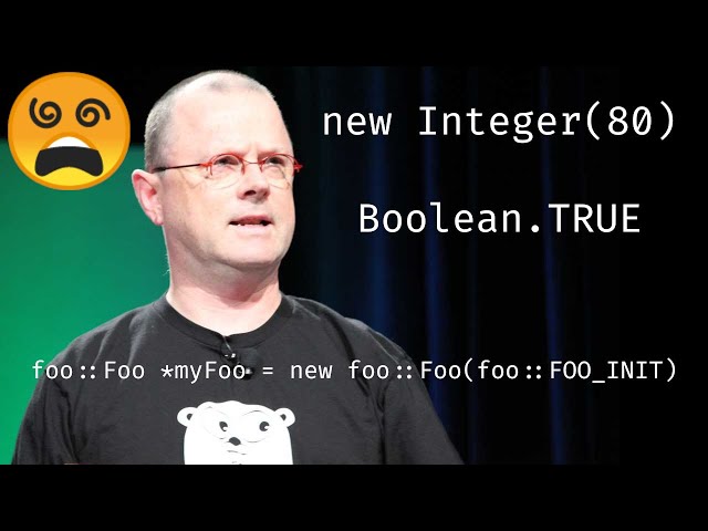 Rob Pike's OSCON 2010 keynote "Public Static Void" in 1080p, motivating the Go programming language