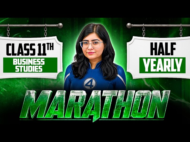 Class 11 Business Studies Half Yearly MARATHON 2026–27🎯| Complete BST Revision | CS Payal Popli Mam